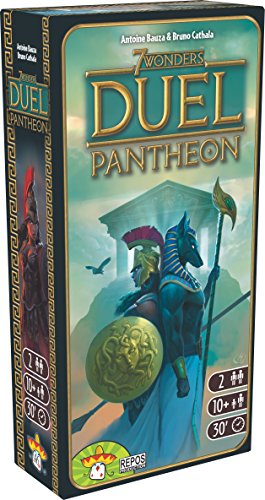 7 Wonders Duel: Erweiterung Pantheon – Asmodee – Gesellschaftsspiel – 2 Spieler von Asmodee