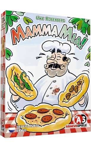 ASMODEE Mamma Mia - Denkspiel - Machen Sie Pizza in Ihrem Restaurant - Für die ganze Familie [DE] von Asmodee