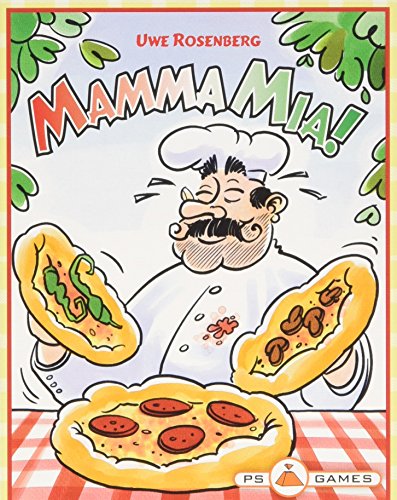 ASMODEE Mamma Mia - Denkspiel - Machen Sie Pizza in Ihrem Restaurant - Für die ganze Familie [DE] von Asmodee