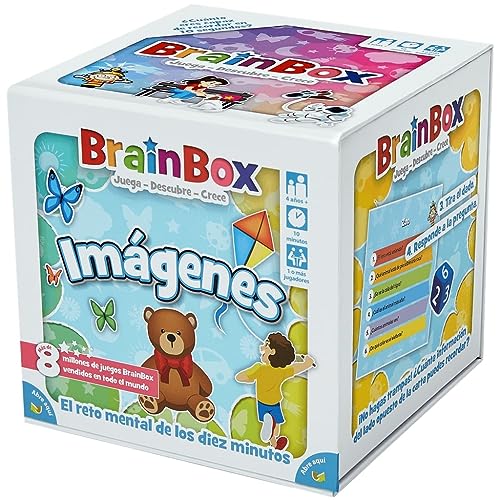 BrainBox Bilder - Brettspiel in Spanisch von Bezzerwizzer