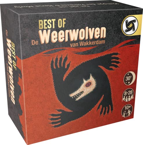 ASMODEE Die Werwölfe von Wakkerdam - Best of - Kartenspiel - Enthält eine Auswahl der besten Charaktere, die jemals kreiert wurden - Niederländische Sprache von Asmodee