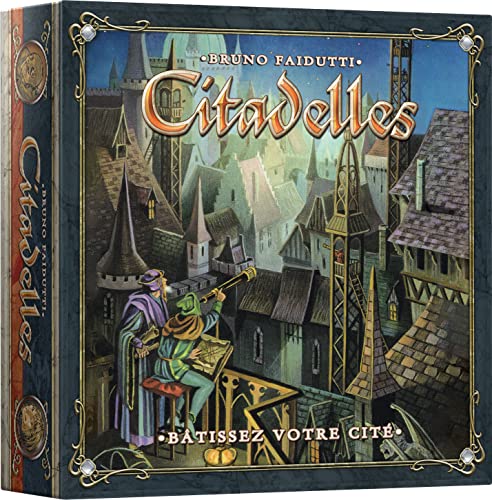 Asmodee - Edge Entertainment – Klassische CITADELLES – Strategisches Gesellschaftsspiel für Kinder ab 10 Jahren – Bauen Sie die schönste Stadt – Diplomatiespiel – 2 bis 7 Spieler – 45 Minuten – von Asmodee