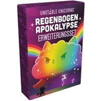 ASMODEE TTUD0006 Unstable Games Unstable Unicorns - Regenbogen-Apokalypse Erweiterungsset von Asmodee