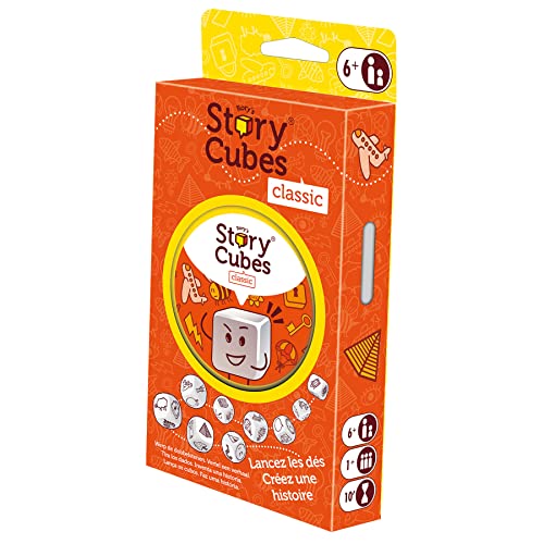 ASMODEE Zygomatic Rory's Story Cubes Classic Edition 2021 | Gesellschaftsspiel | ab 6 Jahren | 1 Spieler und älter | 10 Minuten, Mehrfarbig von Asmodee