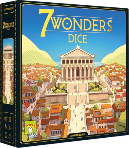 Asmodee, 7 Wonders Dice, Repos Production, Kennerspiel, 2-7 Spieler, ab 10+ Jahren, 25 Minuten, Deutsch Asmodee, 7 Wonders Dice, Repos Production, Kennerspiel, 2-7 Spieler, ab 10+ Jahren, 25 Minuten, Deutsch von Asmodee