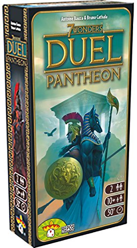 Asmodee, 7 Wonders Duel: Pantheon, Erweiterung Brettspiel, Ausgabe auf Italienisch von Asmodee