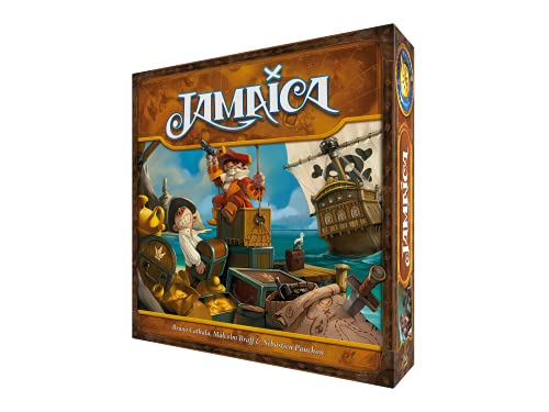 Asmodee, Jamaica, Brettspiel, 2-6 Spieler, 8+ Jahre, italienische Ausgabe von Asmodee