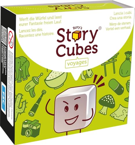 Asmodee, Rory's Story Cubes: Voyages, Zygomatic, Familienspiel, 1+ Spieler, ab 6+ Jahren, 20 Minuten, Spiel in Deutsch, Französisch, Italienisch und Niederländisch Asmodee, Rory's Story Cubes: Voyages, Zygomatic, Familienspiel, 1+ Spieler, ab 6+ Jahren, 20 Minuten, Spiel in Deutsch, Französisch, Italienisch und Niederländisch von Asmodee