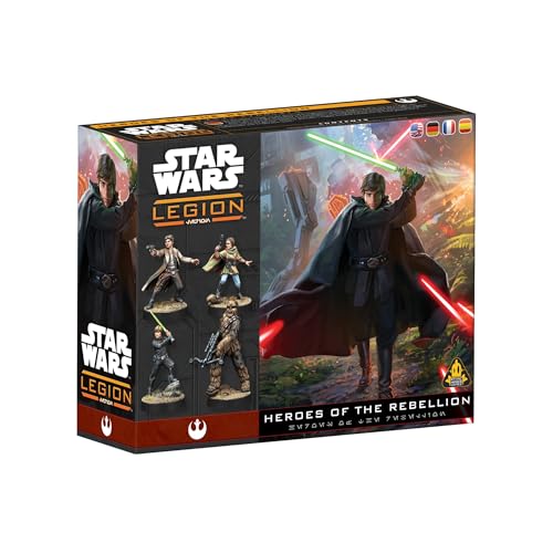 Asmodee, Star Wars: Legion – Heroes of The Rebellion, Erweiterung, Atomic Mass Games, Tabletop, 2 Spieler, 14+ Jahre, 120-180 Minuten, Deutsch, Mehrsprachig Asmodee, Star Wars: Legion – Heroes of The Rebellion, Erweiterung, Atomic Mass Games, Tabletop, 2 Spieler, 14+ Jahre, 120-180 Minuten, Deutsch, Mehrsprachig von Asmodee