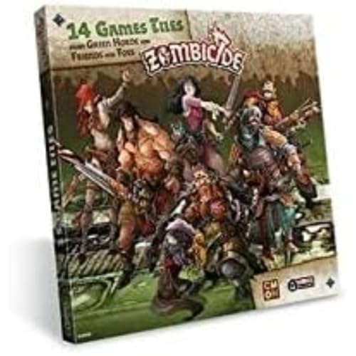 Asmodee - Zombicide: Tiles Set - Erweiterung des Brettspiels für Zombicide Green Horde, italienische Ausgabe von Asmodee