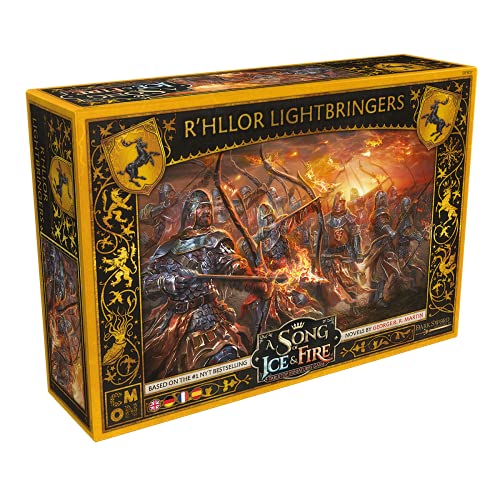 CMON, A Song of Ice & Fire – R'hllors Lichtbringer, Erweiterung, Tabletop, 2 Spieler, Ab 14+ Jahren, 45+ Minuten, Deutsch, Mehrsprachig, 6. Baratheon Erweiterung, Mehrfarbig, Bunt von CMON