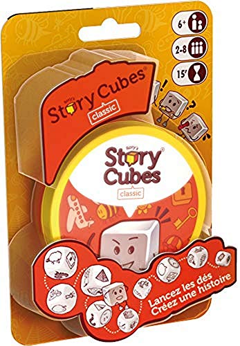 Asmodee ASMRSC201FR Rory's Story Cubes: Original (Metallbox) von Asmodee