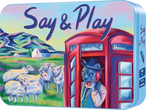 Asmodee - Aritma - Say et Play - Lernspiel - Oral Englisch lernen - Aussprache für Kinder und Erwachsene - ab 7 Jahren - 2 bis 4 Spieler - 10 bis 15 Minuten - mit QR Code Audio Asmodee - Aritma - Say et Play - Lernspiel - Oral Englisch lernen - Aussprache für Kinder und Erwachsene - ab 7 Jahren - 2 bis 4 Spieler - 10 bis 15 Minuten - mit QR Code Audio von Asmodee