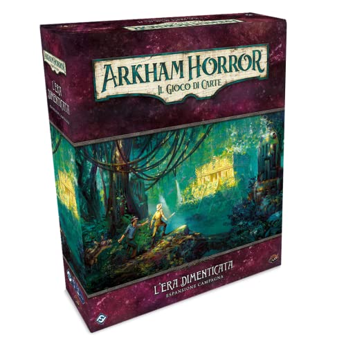 Asmodee - Arkham Horror, Kartenspiel: Die vergessene Ära - Erweiterung der Landschaft, Italienische Ausgabe von Asmodee