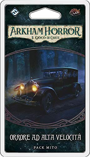 Asmodee - Arkham Horror, Das Kartenspiel: Hohe Geschwindigkeit, Erweiterung Kartenspiel, Italienische Ausgabe, 9658 von Asmodee