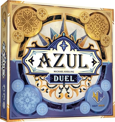 Asmodee Azul Duel | Gesellschaftsspiel für 2 Spieler | Familienspiel für Kinder ab 10 Jahren | Fliesenverlegung | 2 bis 4 Spieler | 45 Minuten | französische Version | Next Move von Asmodee