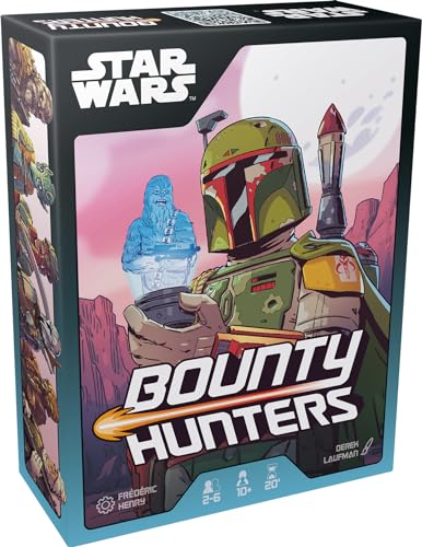 Asmodee - Bounty Hunters – Gesellschaftsspiel – Kartenspiel – Draft-Spiel – 2 bis 6 Spieler – ab 10 Jahren – französische Version Asmodee - Bounty Hunters – Gesellschaftsspiel – Kartenspiel – Draft-Spiel – 2 bis 6 Spieler – ab 10 Jahren – französische Version von Asmodee