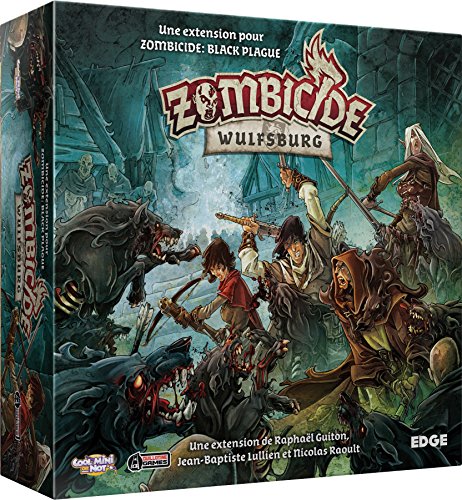 Asmodee – Brettspiel / Spielfiguren – Zombicide Black Plague (Frankreich-Import) von Asmodee