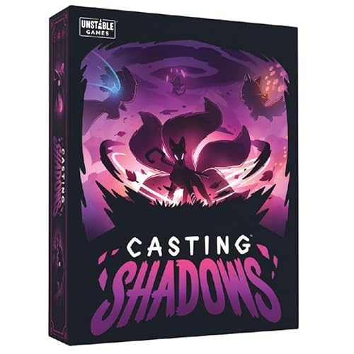 Asmodée Casting Shadows Gesellschaftsspiel, für 2 bis 4 Spieler, ab 10 Jahren, TEECS01FR von Asmodee