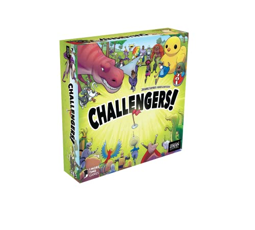 Asmodee - Challengers - Brettspiel, 1-8 Spieler, 8+ Jahre, Preissieger des Jahres 2023, italienische Ausgabe von Asmodee