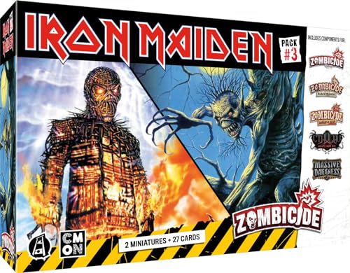 Asmodee Cmon Zombicide: Iron Maiden Pack #3 – Gesellschaftsspiele – Brettspiele – Figurenspiele – Kooperationsspiele ab 14 Jahren – 1 bis 6 Spieler – französische Version Asmodee Cmon Zombicide: Iron Maiden Pack #3 – Gesellschaftsspiele – Brettspiele – Figurenspiele – Kooperationsspiele ab 14 Jahren – 1 bis 6 Spieler – französische Version von Asmodee
