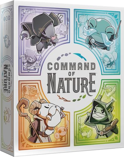 Asmodee - TeeTurtle – Command of Nature – Gesellschaftsspiele – Kartenspiele – ab 10 Jahren – 2 bis 4 Spieler – 30 Minuten – französische Version von Asmodee