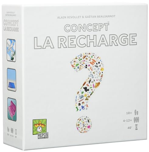 Concept – Erweiterung: La Recharge – Asmodee – Gesellschaftsspiel – Gesellschaftsspiel – Brettspiel von Asmodee