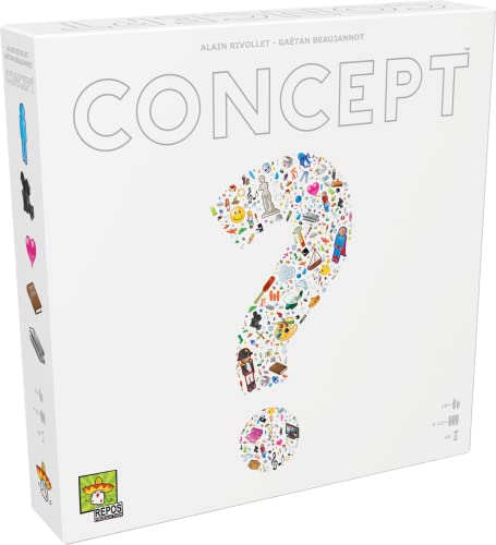 Asmodee - Concept, Brettspiel, 4-12 Spieler, 10+ Jahre - Italienische Sprache von Asmodee