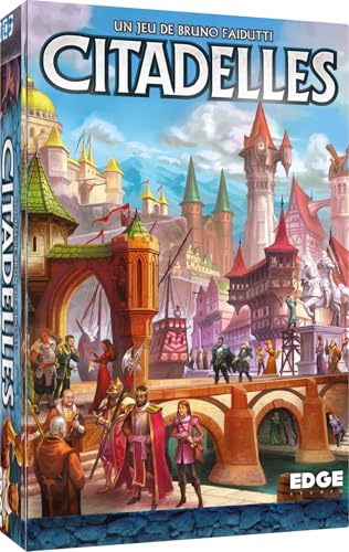 Asmodee - Edge Entertainment – CITADELLE: 4. Edition – Gesellschaftsspiele – Kartenspiele – ab 10 Jahren – 2 bis 8 Spieler – 30 bis 60 Minuten – französische Version von Asmodee