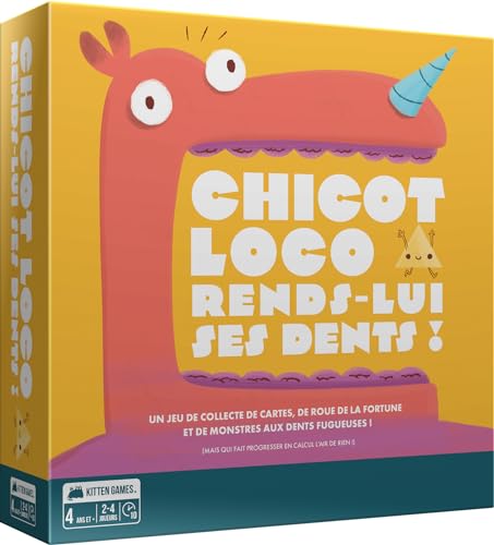 Asmodee Exploding Kittens Chicot Loco – Gesellschaftsspiel – Spiel für Kinder und Familie – ab 4 Jahren – 2 bis 4 Spieler – 15 Minuten – französische Version von Asmodee