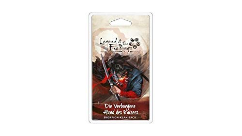 Asmodee FFGD2714 L5R: LCG-Die Verborgene Hand des Kaisers, Erweiterung von Asmodee