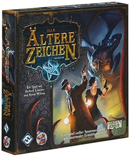 Fantasy Flight Games, Das Ältere Zeichen, Grundspiel, Expertenspiel, Strategiespiel, 1-8 Spieler, Ab 14+ Jahren, 60+ Minuten, Deutsch von Fantasy Flight Games