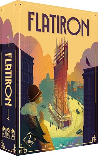 Asmodee Flatiron – Gesellschaftsspiele – Strategiespiel – Spiel für Erwachsene und Kinder ab 12 Jahren – 1 bis 2 Spieler – französische Version Ludonova Asmodee Flatiron – Gesellschaftsspiele – Strategiespiel – Spiel für Erwachsene und Kinder ab 12 Jahren – 1 bis 2 Spieler – französische Version Ludonova von Asmodee