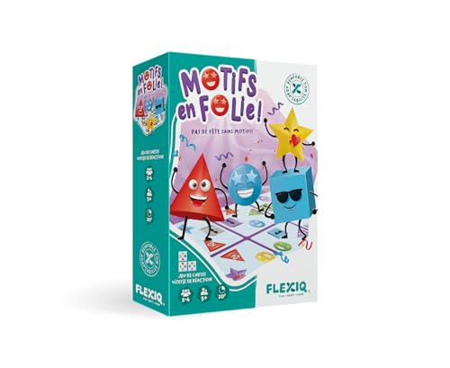 Asmodee FlexiQ Folien-Motive – Gesellschaftsspiele – Kartenspiele – Beobachtungsspiele – Spiele für Kinder ab 5 Jahren – 2 bis 4 Spieler – französische Version Asmodee FlexiQ Folien-Motive – Gesellschaftsspiele – Kartenspiele – Beobachtungsspiele – Spiele für Kinder ab 5 Jahren – 2 bis 4 Spieler – französische Version von Asmodee