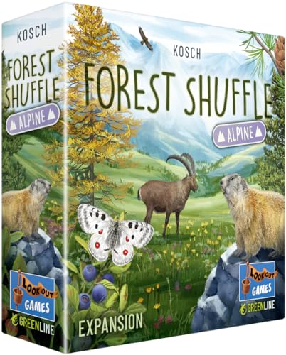 Asmodee - Forest Shuffle: Alpine - Erweiterung des Brettspiels, 2-5 Spieler, ab 10 Jahren, italienische Ausgabe Asmodee - Forest Shuffle: Alpine - Erweiterung des Brettspiels, 2-5 Spieler, ab 10 Jahren, italienische Ausgabe von Asmodee