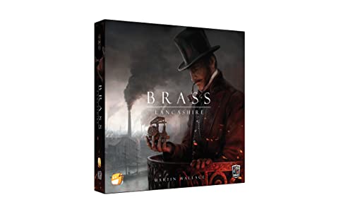 Asmodee Funforge Brass Lancashire – Gesellschaftsspiele – Brettspiel – Strategiespiel – Spiel für Erwachsene und Kinder ab 14 Jahren – 2 bis 4 Spieler – französische Version von Asmodee