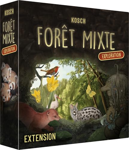 Asmodee - Gemischter Wald – Erweiterung: Erkundung – Gesellschaftsspiel für Erwachsene & Kinder ab 10 Jahren – Kartenspiel für Familien – 55 neue Karten – 1 bis 5 Spieler – französische Version Asmodee - Gemischter Wald – Erweiterung: Erkundung – Gesellschaftsspiel für Erwachsene & Kinder ab 10 Jahren – Kartenspiel für Familien – 55 neue Karten – 1 bis 5 Spieler – französische Version von Asmodee