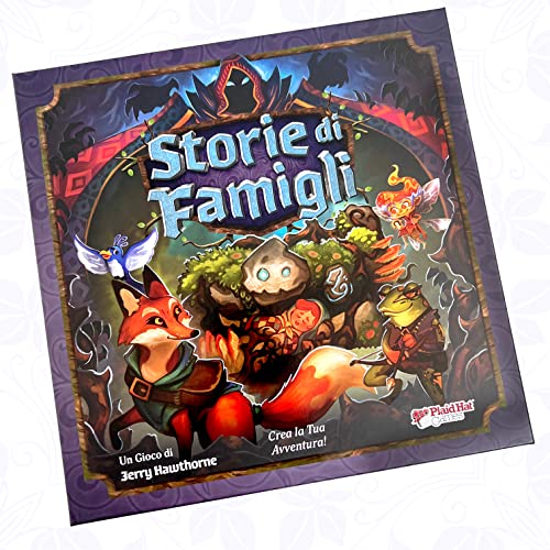 Asmodee - Familiengeschichten – Tischspiel mit App, 1-4 Spieler, 8+ Jahre, Edition in Italienisch von Asmodee