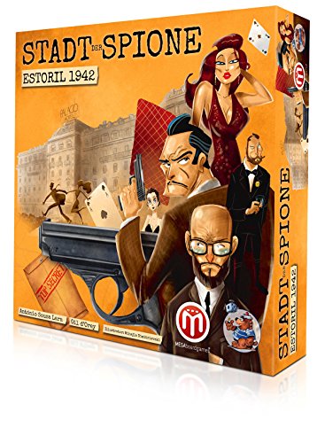 Asmodee HE833 Stadt Spione: Estoril 1942, Spiel von Asmodee