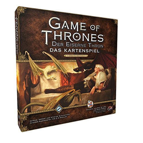 Asmodee HEI0351 Game of Thrones Kartenspiel: Eiserne Thron Grundset 2. Edition, Spiel von Asmodee