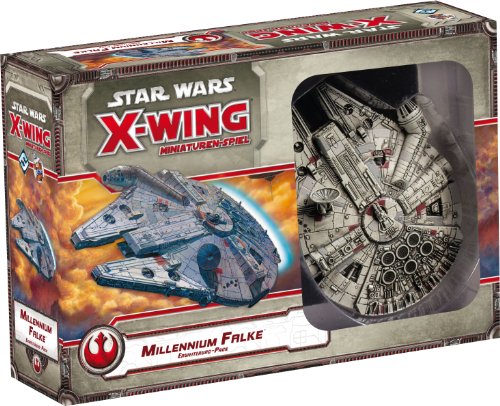 Asmodee HEI0408 - Star Wars X-Wing - Millennium Falke, Erweiterungs Pack von Asmodee