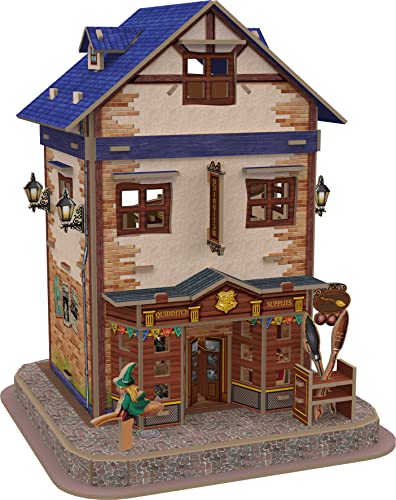 Asmodee 4D51068 4D CWL | Harry Potter Zubehörgeschäft | Bauspiel | Puzzle | ab 8 Jahren | 1 Joeur | 120 Minuten, Quidditch Store von Asmodee