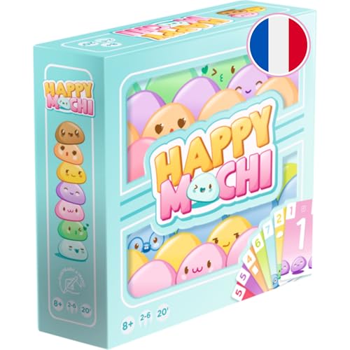 Asmodee Happy Mochi – Französisch – niedliches Kartenspiel zum Spielen mit der Familie – handillustriertes Spiel mit einem Kawaii-Design ab 8 Jahren für 2 bis 6 Spieler, 20 Minuten Asmodee Happy Mochi – Französisch – niedliches Kartenspiel zum Spielen mit der Familie – handillustriertes Spiel mit einem Kawaii-Design ab 8 Jahren für 2 bis 6 Spieler, 20 Minuten von Asmodee