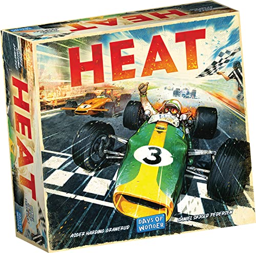 Asmodee Heat Gesellschaftsspiel – für 1 bis 6 Spieler – ab 10 Jahren von Asmodee