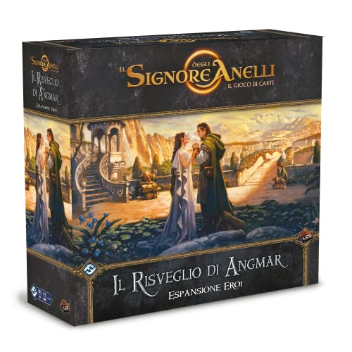 Asmodee - Der Herr der Ringe, Das Kartenspiel: Das Erwachen von Angmar, Erweiterung Helden, Italienische Ausgabe, 10716 von Asmodee