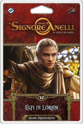 Asmodee - Herr der Ringe, Kartenspiel: Lórien Elves, vorgefertigtes Deck, italienische Ausgabe, 10713 von Fantasy Flight Games