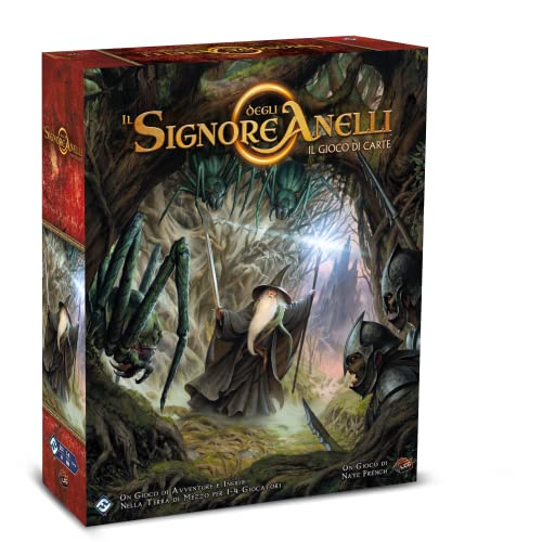 Asmodee - Der Herr der Ringe: Das Kartenspiel - Kartenspiel, LCG, neues Format, 1-4 Spieler, 14+ Jahre, italienische Ausgabe von Asmodee