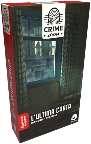 Asmodee, Crime Zoom: Die letzte Karte, Detektiv-Kartenspiel, 1-6 Spieler, 12+ Jahre, italienische Ausgabe von Lucky Duck Games