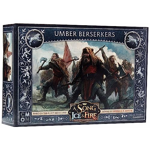 CMON, A Song of Ice & Fire – Berserker von Haus Umber, Erweiterung, Tabletop, 2 Spieler, Ab 14+ Jahren, 45+ Minuten, Deutsch, Mehrsprachig von CMON