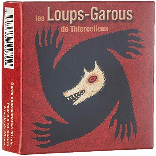 Asmodee KG02B Lui-Même-Jeu Poche-Les Loups-Garous de Thiercelieux Werewolves of Miller's Hollow Gesellschaftsspiel, Mehrfarbig von Asmodee